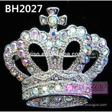 crown crystal pin